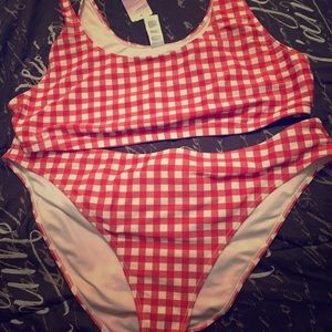 Two piece high waist bikini